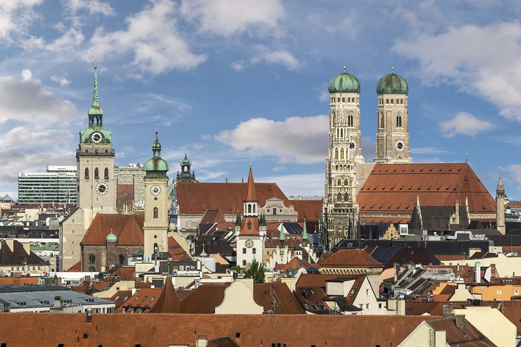 Panoramic View of Munich